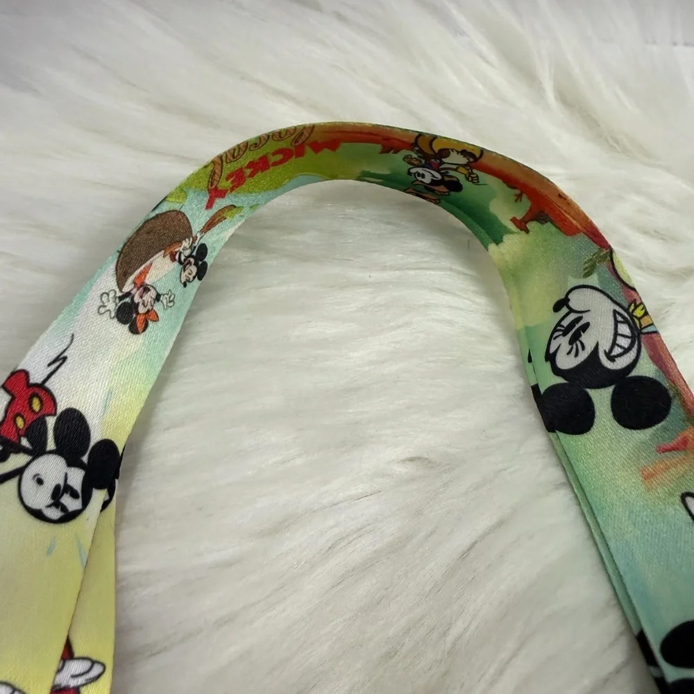 💙3/$20💙 Disney Mickey Mouse Multicolor Lanyard - Red, Blue, Green, Yellow🤍